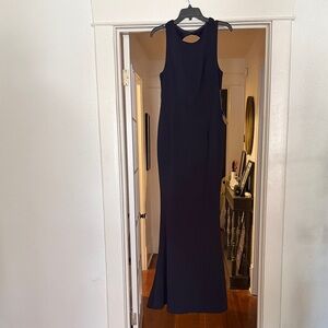 Lulu's Navy Blue Dress
